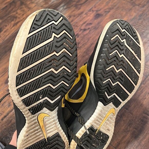 MENS NIKE ZOOM HYPERFRANCHISE XD size 10 2013 production and in GUC for age - Picture 8 of 10